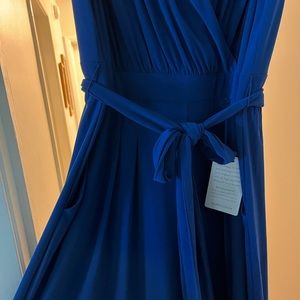 Vince camuto cobalt blue jumpsuit